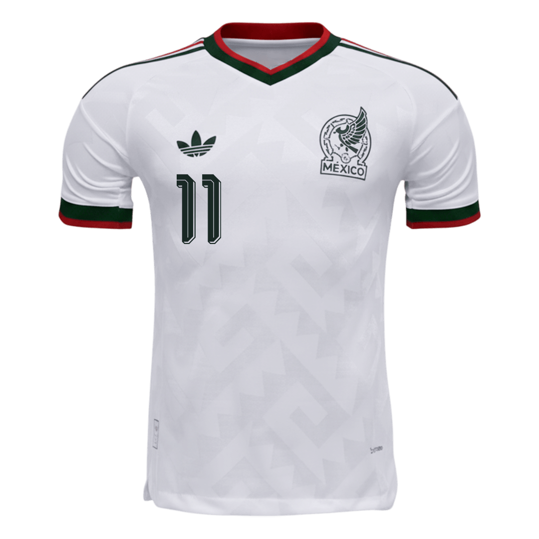 S.GIMENEZ #11 Men's Mexico World Cup 2026 Player Version Away Soccer Jersey - Slim Fit product view 9