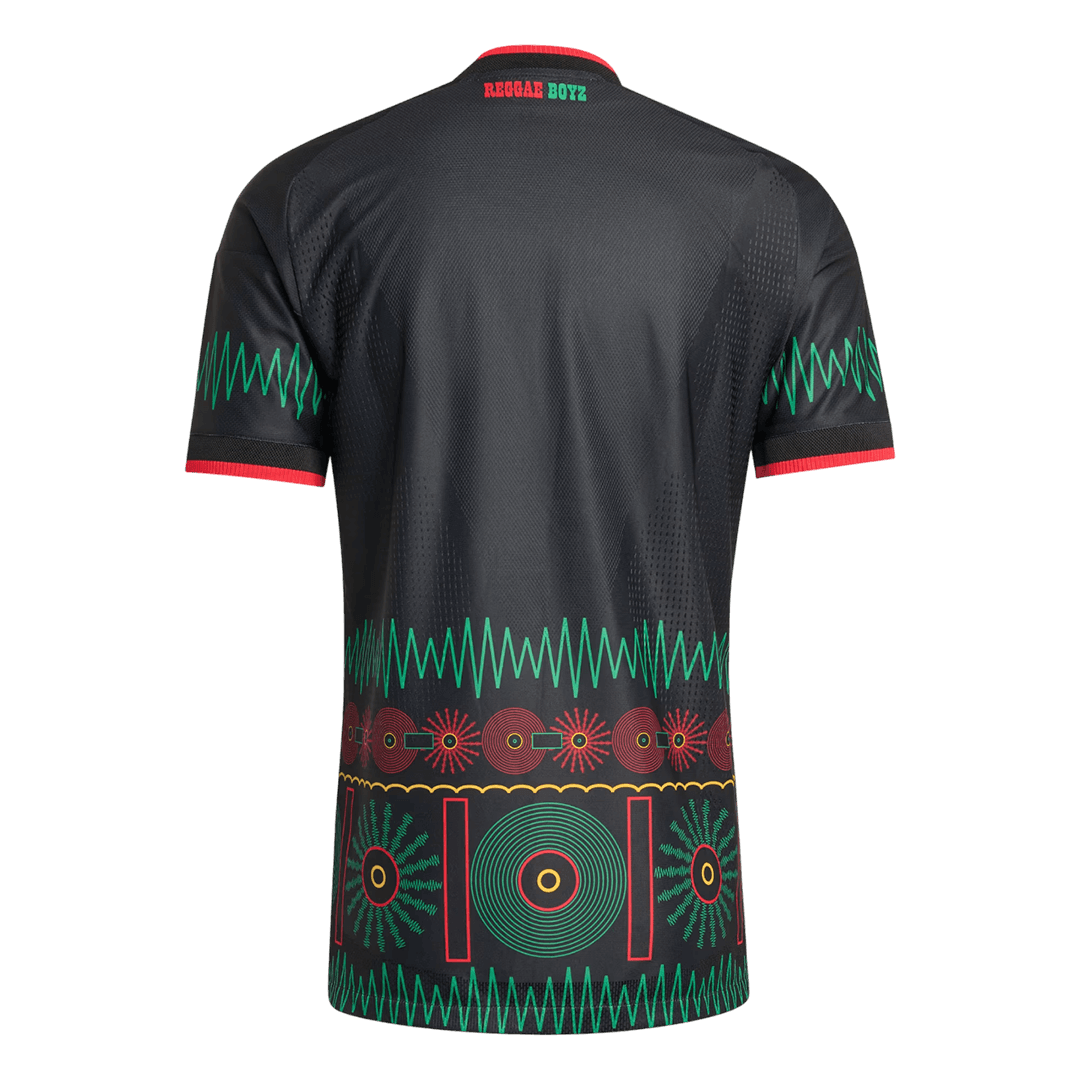 Men's Jamaica World Cup 2026 Player Version Away Soccer Jersey - Slim Fit product view 10