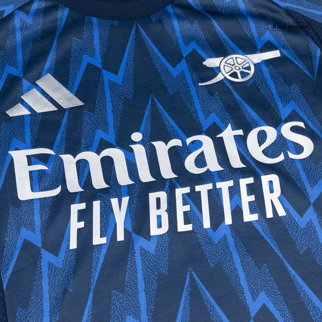 ØDEGAARD #8 Men's Arsenal 2025/26 Player Version Away Soccer Jersey - Slim Fit product view 5