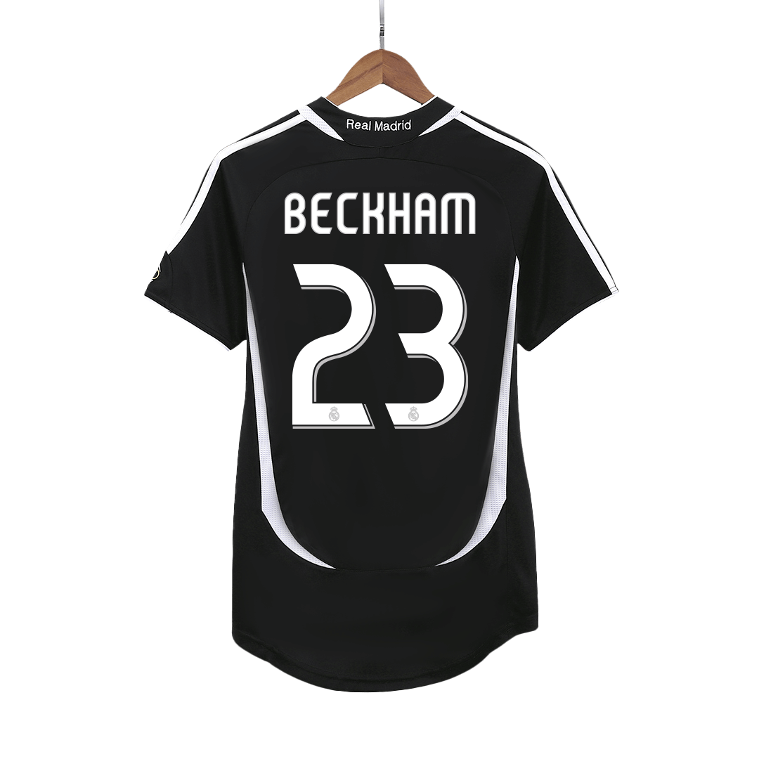 Retro BECKHAM #23 Men's Real Madrid 2006/07 Away Soccer Jersey product view 1