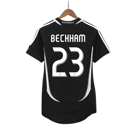 Retro BECKHAM #23 Men's Real Madrid 2006/07 Away Soccer Jersey product view 1