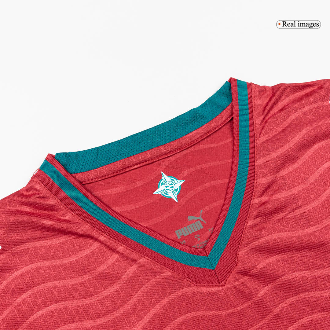 BERNARDO #10 Men's Portugal World Cup 2026 Player Version Home Soccer Jersey - Slim Fit product view 7