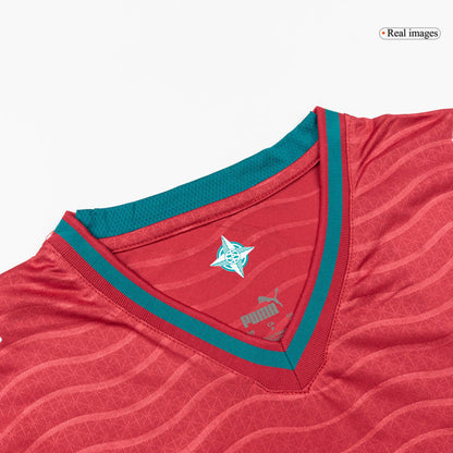 BERNARDO #10 Men's Portugal World Cup 2026 Player Version Home Soccer Jersey - Slim Fit product view 7