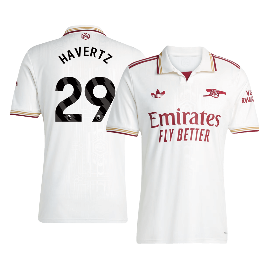 HAVERTZ #29 Men's Arsenal 2025/26 Third Away Soccer Jersey