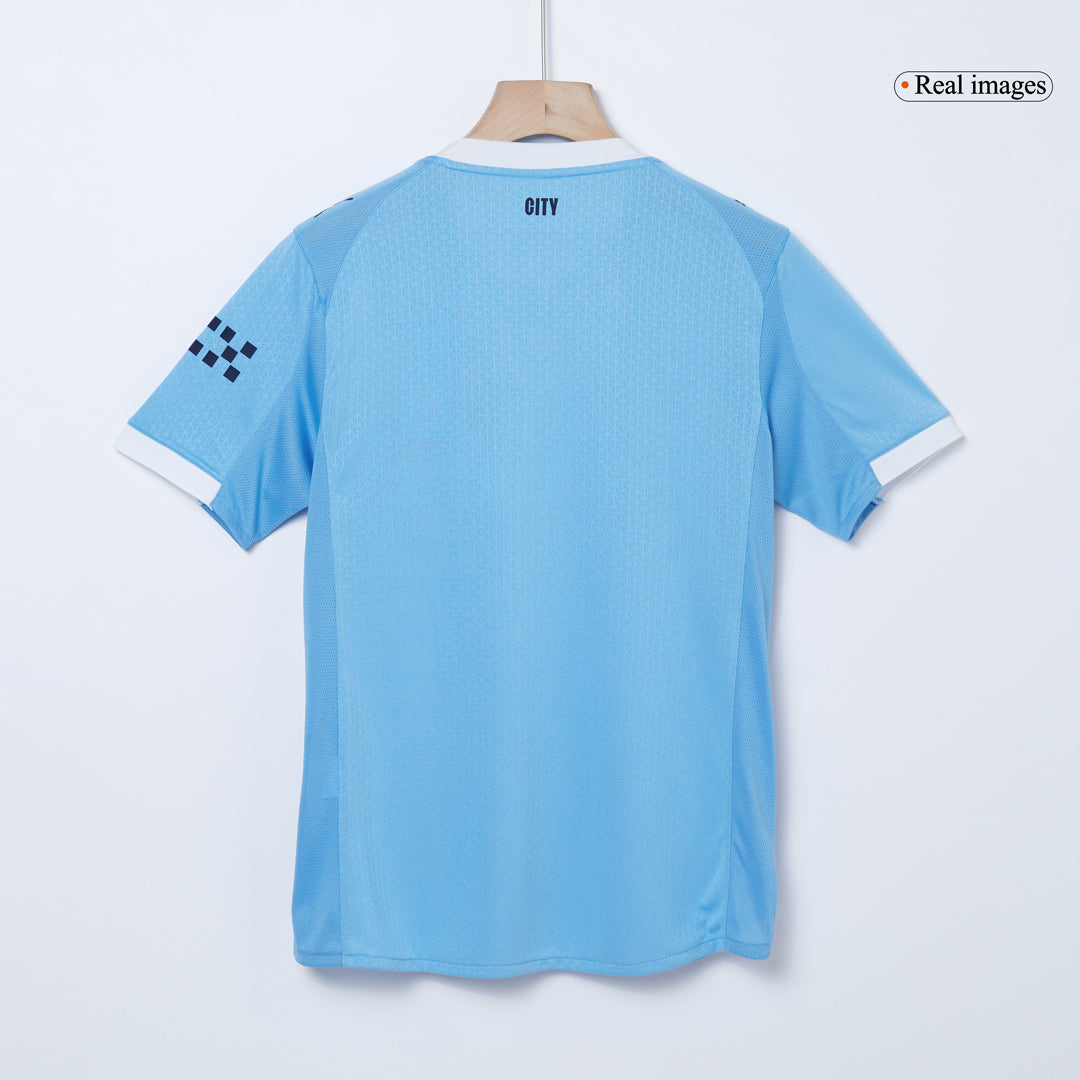 HAALAND #9 Men's Manchester City 2025/26 Player Version Home Soccer Jersey - Slim Fit product view 11