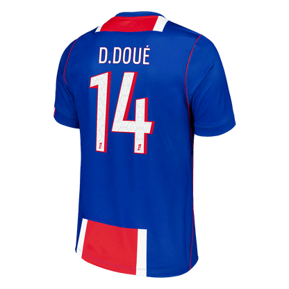 D.DOUÉ #14 Men's PSG 2026/27 Home Soccer Jersey product view 3