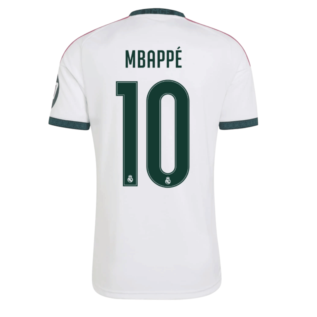 MBAPPÉ #10 Men's Real Madrid 2026/27 Player Version Home Soccer Jersey - Slim Fit product view 3