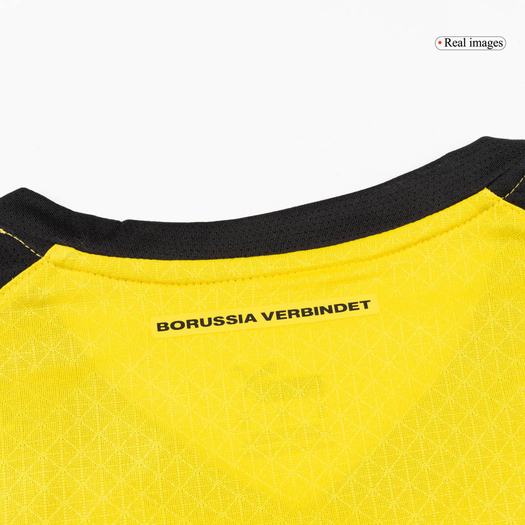 Men's Borussia Dortmund 2025/26 Player Version Home Soccer Jersey - Slim Fit product view 2