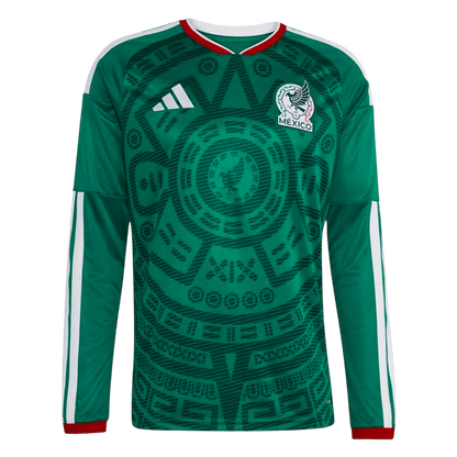 Men's Mexico World Cup 2026 Home Long Sleeve Soccer Jersey product view 1