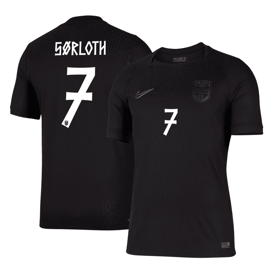 SØRLOTH #7 Men's Norway World Cup 2026 Player Version Away Soccer Jersey - Slim Fit product view 1