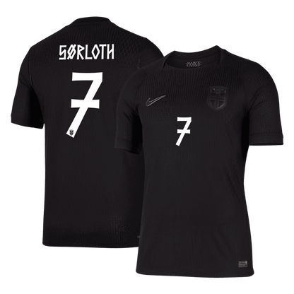 SØRLOTH #7 Men's Norway World Cup 2026 Player Version Away Soccer Jersey - Slim Fit product view 1