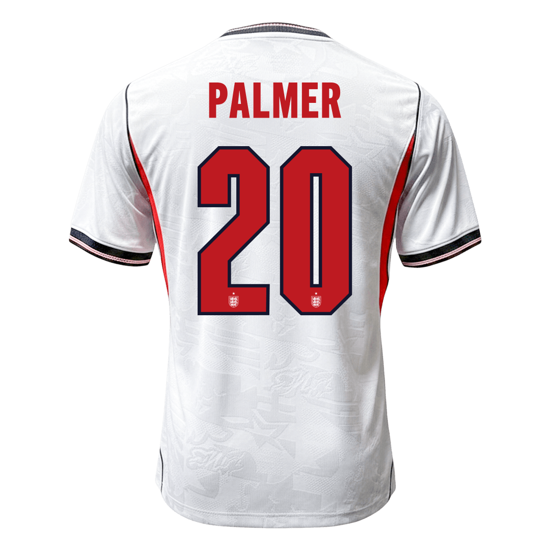 PALMER #20 Men's England World Cup 2026 Player Version Home Soccer Jersey - Slim Fit product view 9
