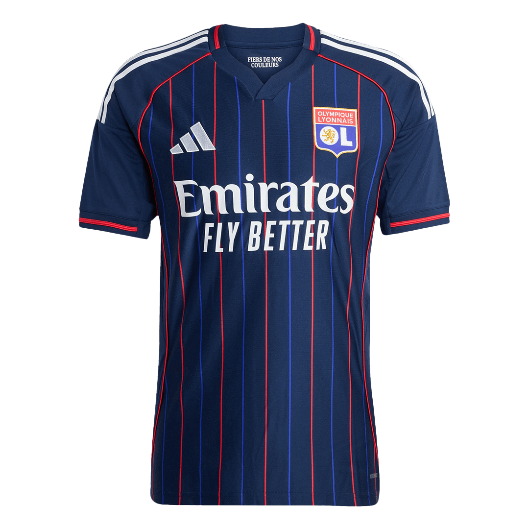 Men's Olympique Lyonnais 2025/26 Away Soccer Jersey product view 1