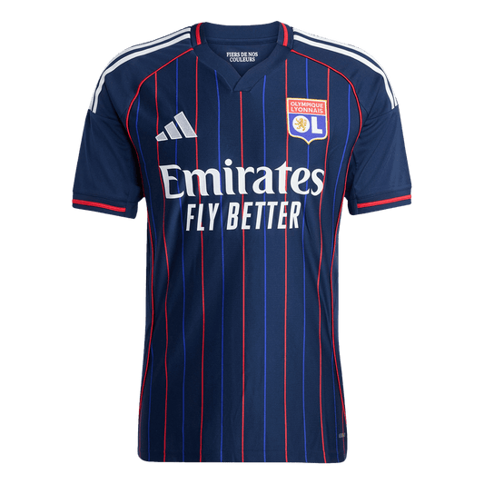 Men's Olympique Lyonnais 2025/26 Away Soccer Jersey product view 1