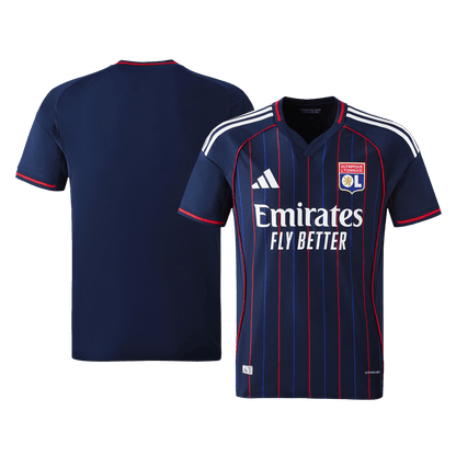 Men's Olympique Lyonnais 2025/26 Player Version Away Soccer Jersey - Slim Fit product view 9