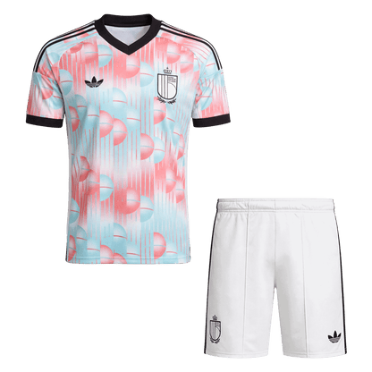 Men's Belgium World Cup 2026 Away Soccer Jersey Kit
