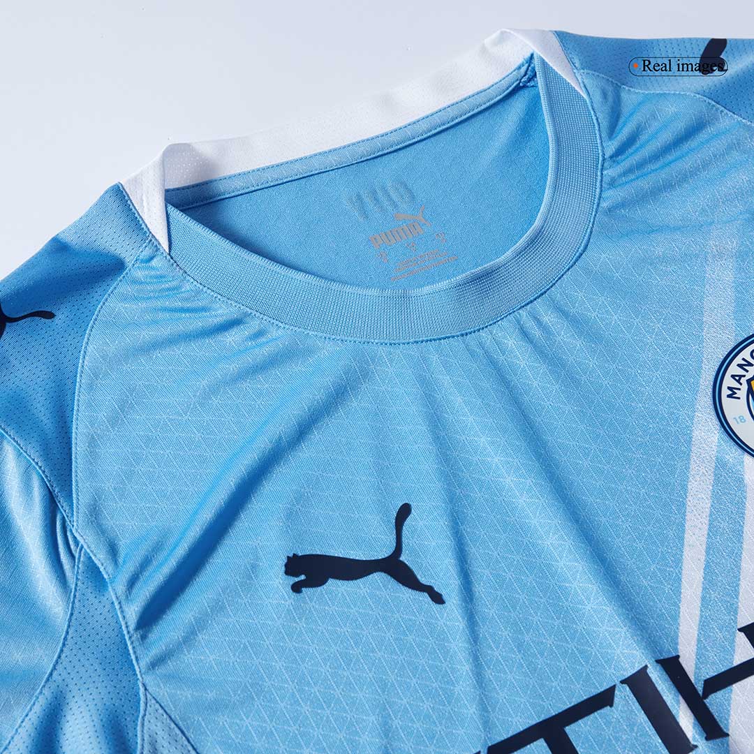 FODEN #47 Men's Manchester City 2025/26 Player Version Home Soccer Jersey - Slim Fit product view 10
