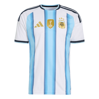Men's Argentina World Cup 2026 Player Version Home Soccer Jersey - Slim Fit product view 1