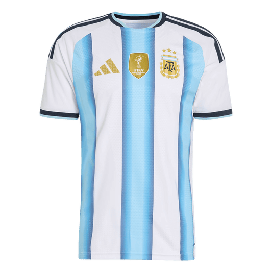 Men's Argentina World Cup 2026 Player Version Home Soccer Jersey - Slim Fit product view 1