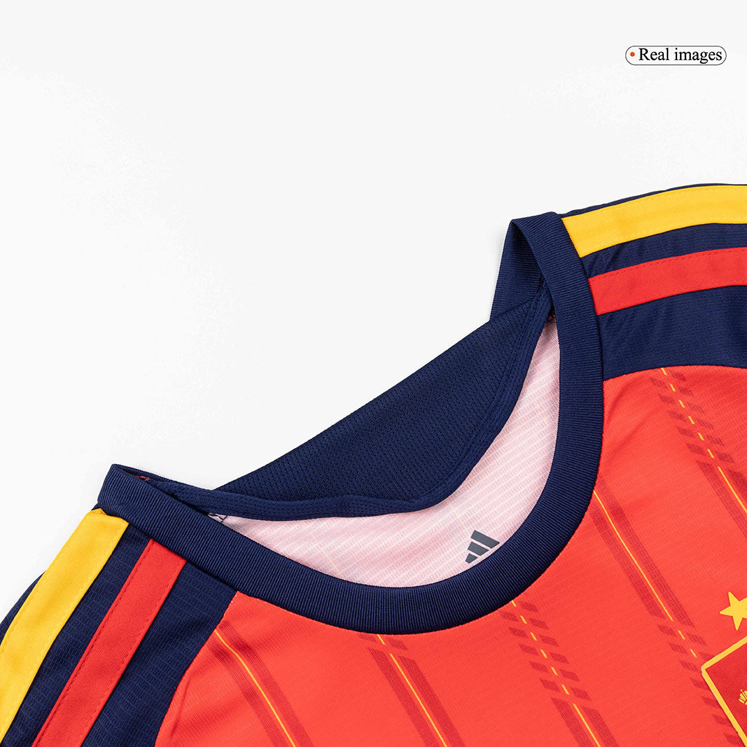 Women's Spain World Cup 2026 Home Soccer Jersey product view 7