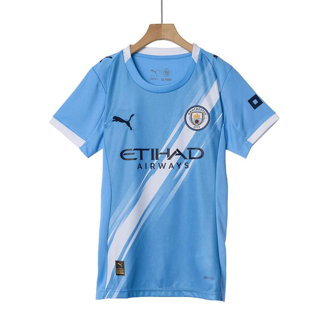 Women's Manchester City 2025/26 Home Soccer Jersey product view 11
