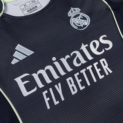 Kid's Real Madrid 2025/26 Away Soccer Jersey Full Kit [PREMIUM]