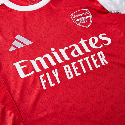 Men's Arsenal 2025/26 Home Long Sleeve Soccer Jersey product view 6