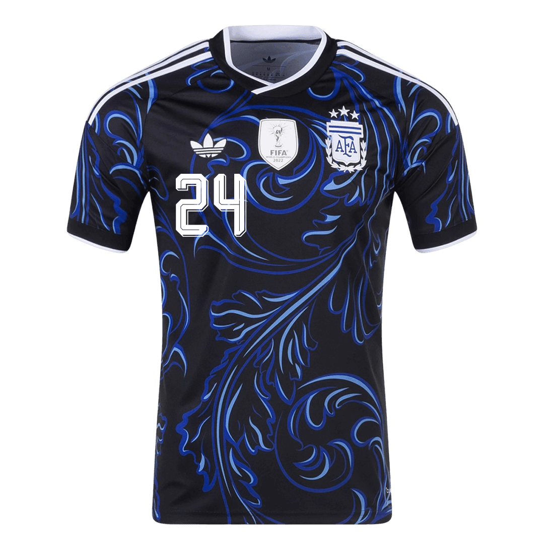 E. FERNÁNDEZ #24 Men's Argentina World Cup 2026 Away Soccer Jersey product view 8