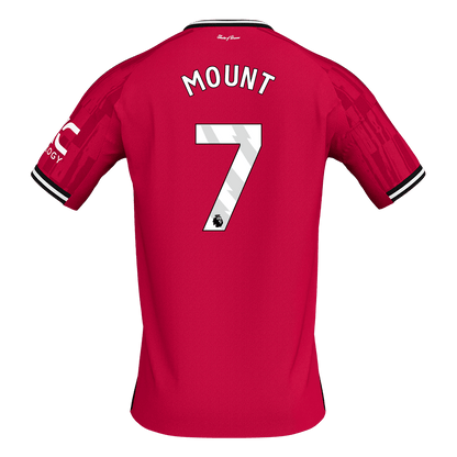 MOUNT #7 Men's Manchester United 2025/26 Home Soccer Jersey Premium product view 9