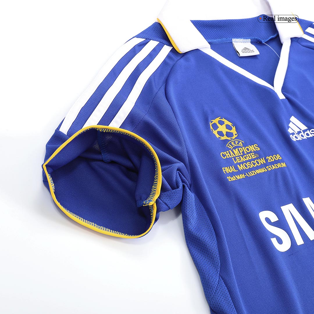 Retro Men's Chelsea UCL UCL Final 2008 Home Soccer Jersey product view 6