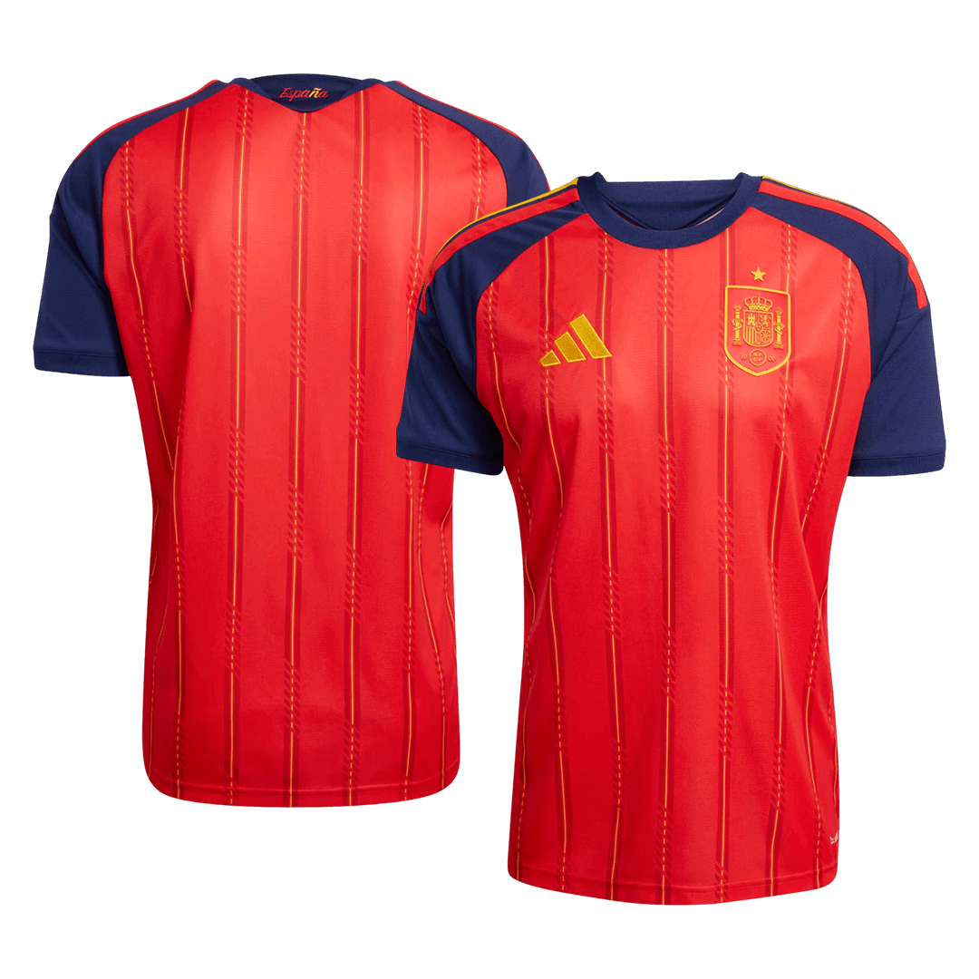 Men's Spain World Cup 2026 Home Soccer Jersey Premium product view 8