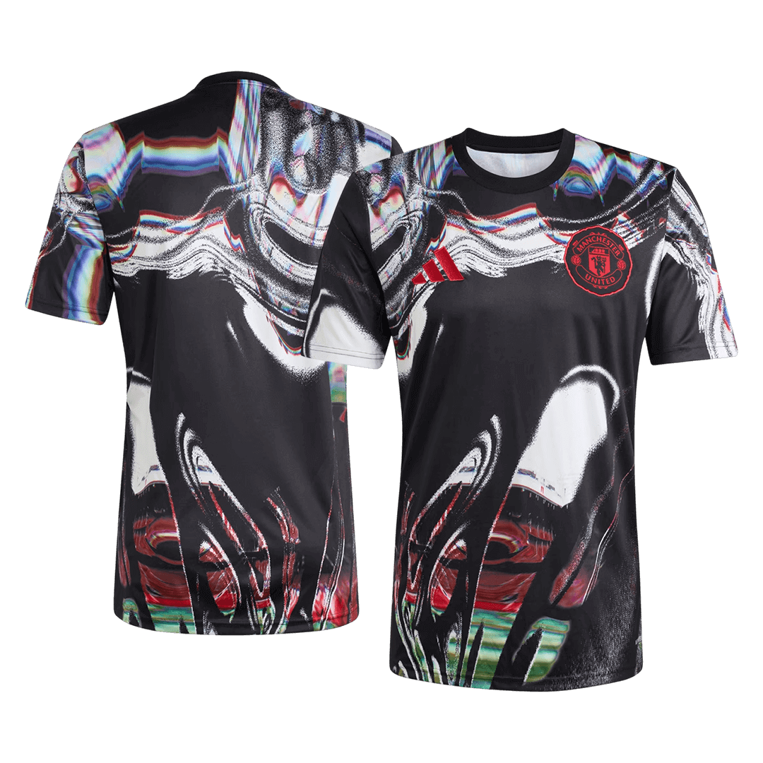 Men's Manchester United 2025/26 Pre-Match Soccer Jersey product view 7
