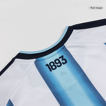 J.ÁLVAREZ #9 Men's Argentina World Cup 2026 Home Soccer Jersey Premium product view 2
