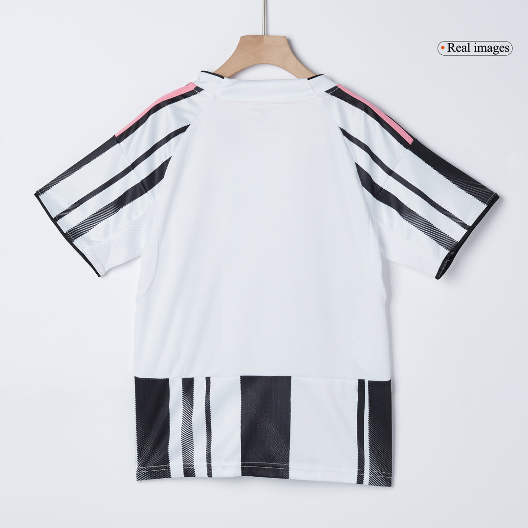 Kid's Juventus 2025/26 Home Soccer Jersey Kit