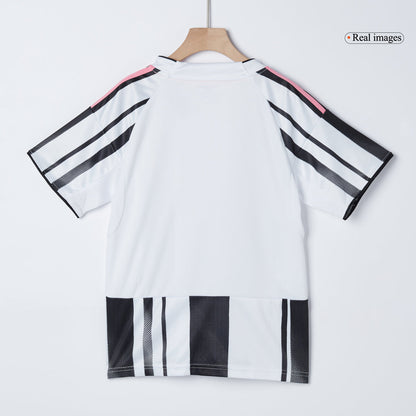 Kid's Juventus 2025/26 Home Soccer Jersey Kit