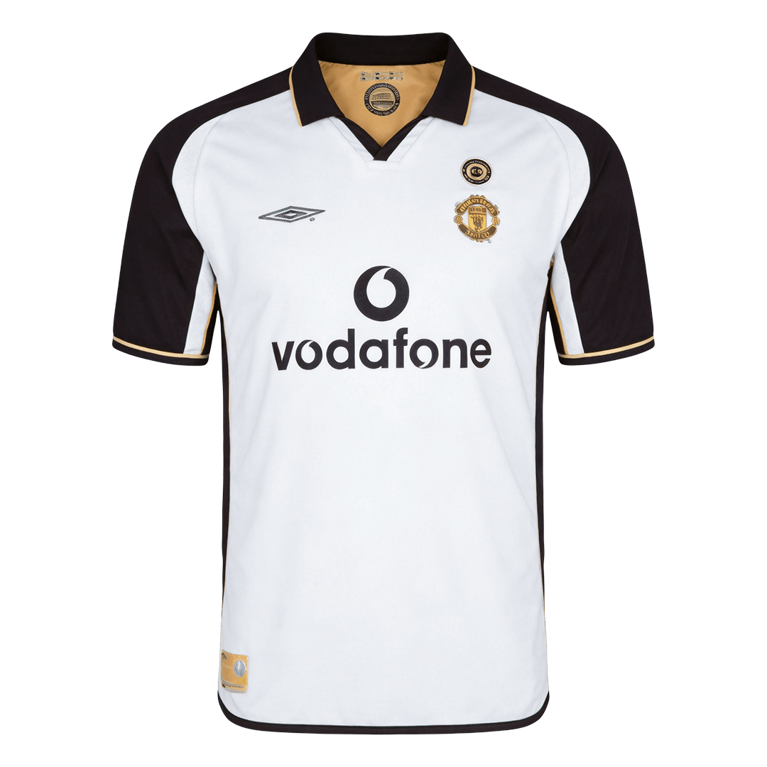 Retro Men's Manchester United 2001/02 Away Soccer Jersey product view 1