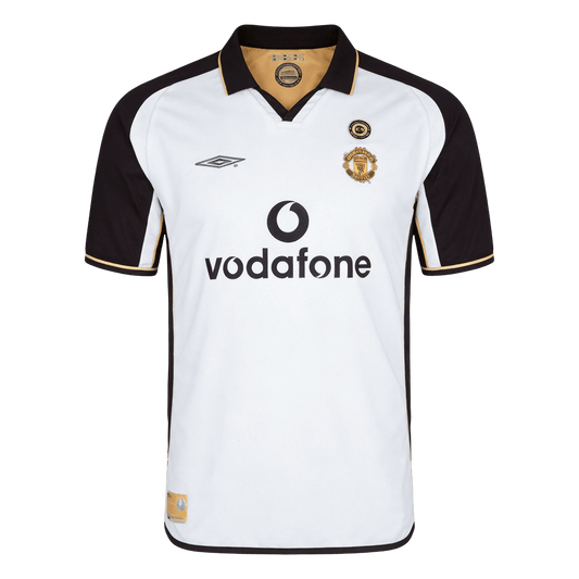 Retro Men's Manchester United 2001/02 Away Soccer Jersey product view 1
