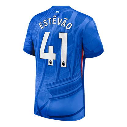 ESTÊVÃO #41 Men's Chelsea 2025/26 Home Soccer Jersey Premium product view 9
