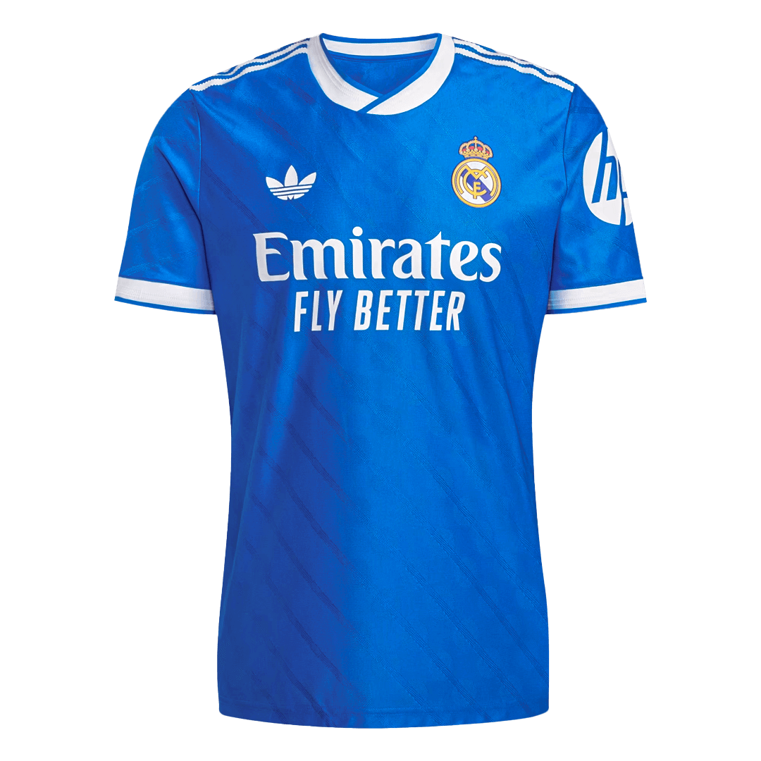 Men's Real Madrid 2025/26 Player Version Third Away Soccer Jersey - Slim Fit