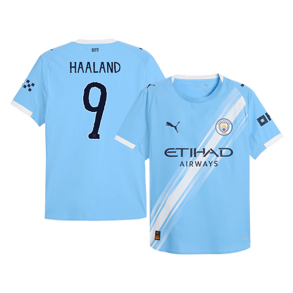 HAALAND #9 Men's Manchester City World Cup 2025/26 Player Version Home Soccer Jersey - Slim Fit product view 1
