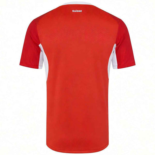 Men's Switzerland World Cup 2026 Player Version Home Soccer Jersey - Slim Fit product view 2