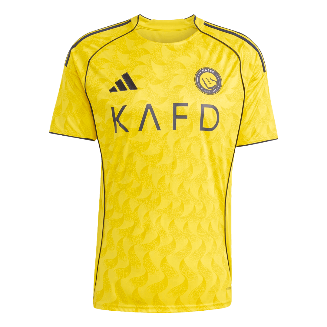 Men's Al Nassr 2025/26 Home Soccer Jersey product view 1