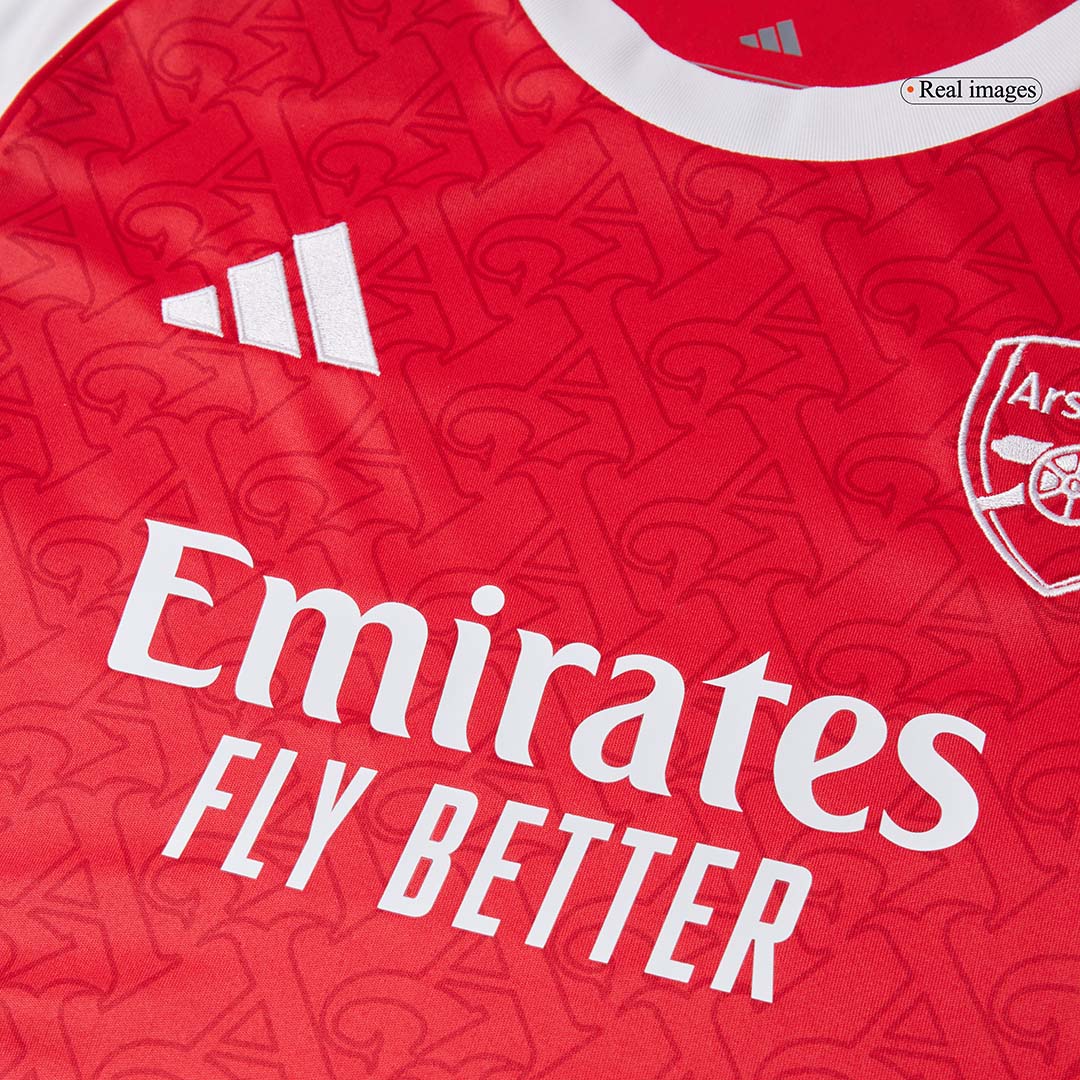 Women's Arsenal 2025/26 Home Soccer Jersey product view 6