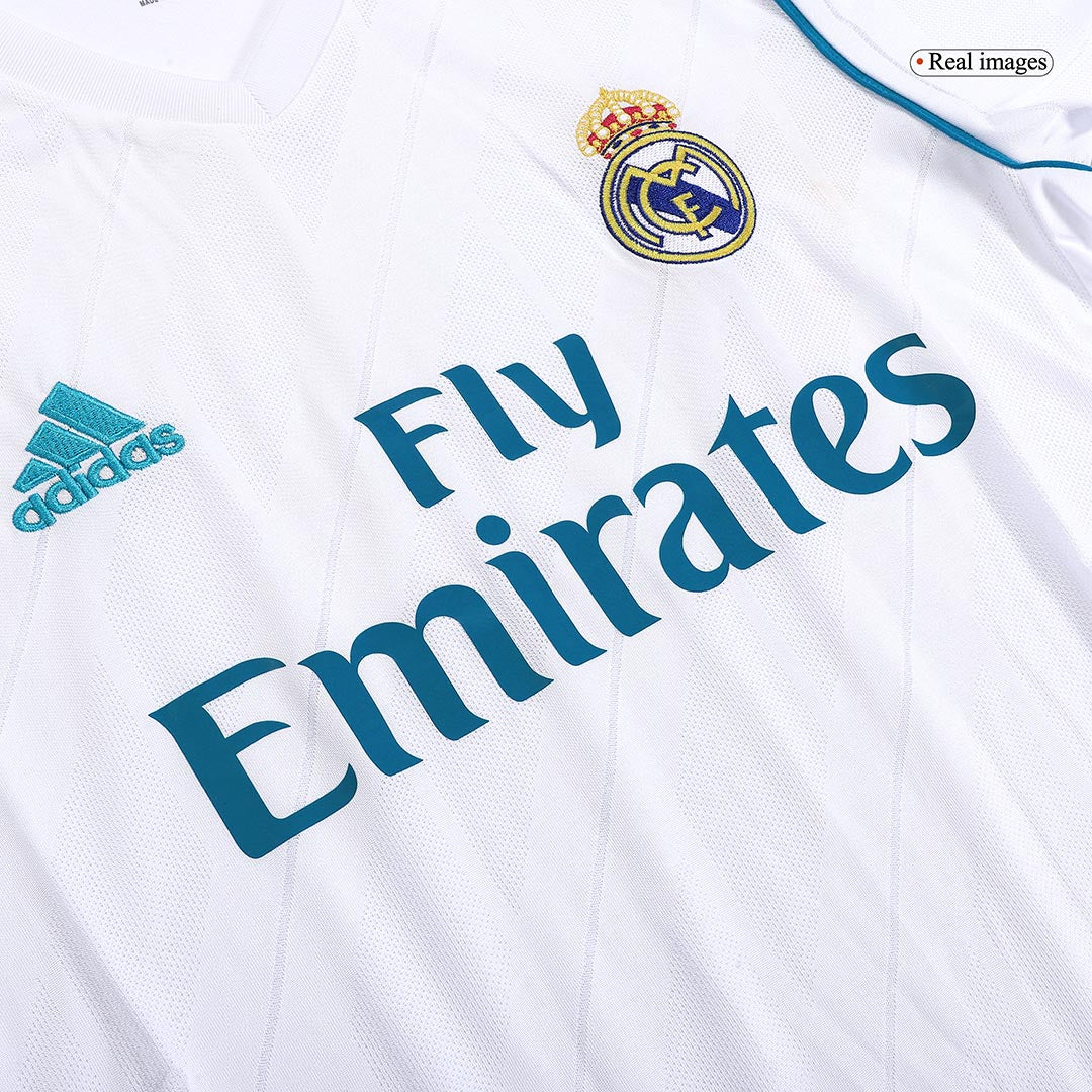 Retro RONALDO #7 Men's Real Madrid 2017/18 Home Soccer Jersey product view 4