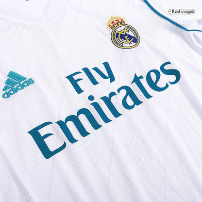 Retro RONALDO #7 Men's Real Madrid 2017/18 Home Soccer Jersey product view 4