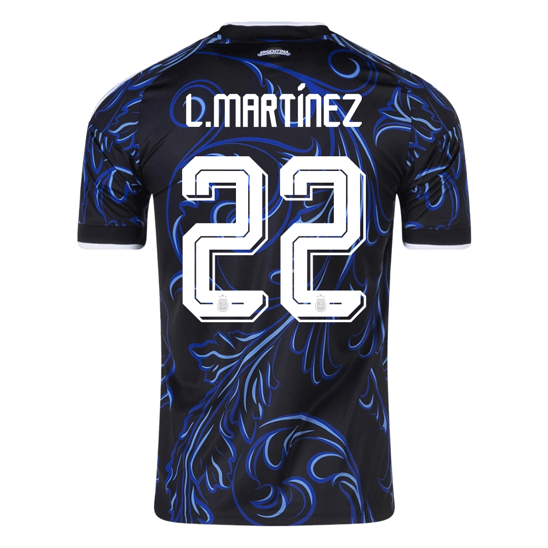 L. MARTÍNEZ #22 Men's Argentina World Cup 2026 Away Soccer Jersey product view 9