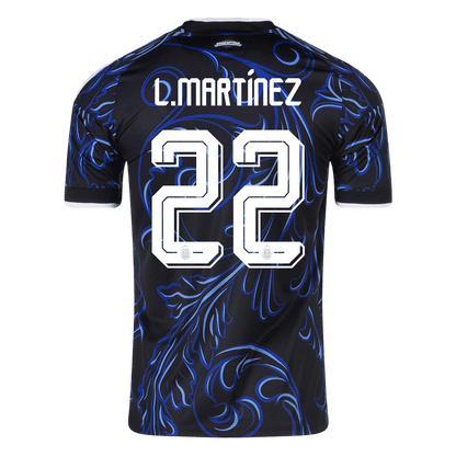L. MARTÍNEZ #22 Men's Argentina World Cup 2026 Away Soccer Jersey product view 9