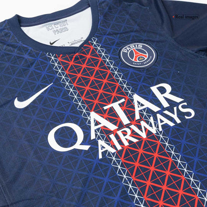 KOLO MUANI #23 Men's PSG 2025/26 Home Soccer Jersey Premium product view 4