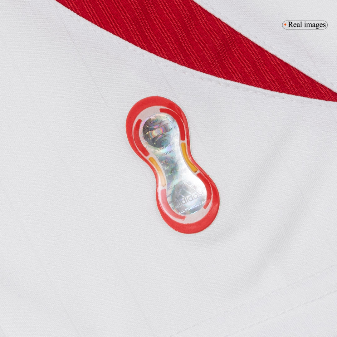 Retro Men's Spain 2006 Away Soccer Jersey product view 3