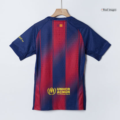 LAMINE YAMAL #10 Men's Barcelona 2025/26 Player Version Home Soccer Jersey - Slim Fit product view 11